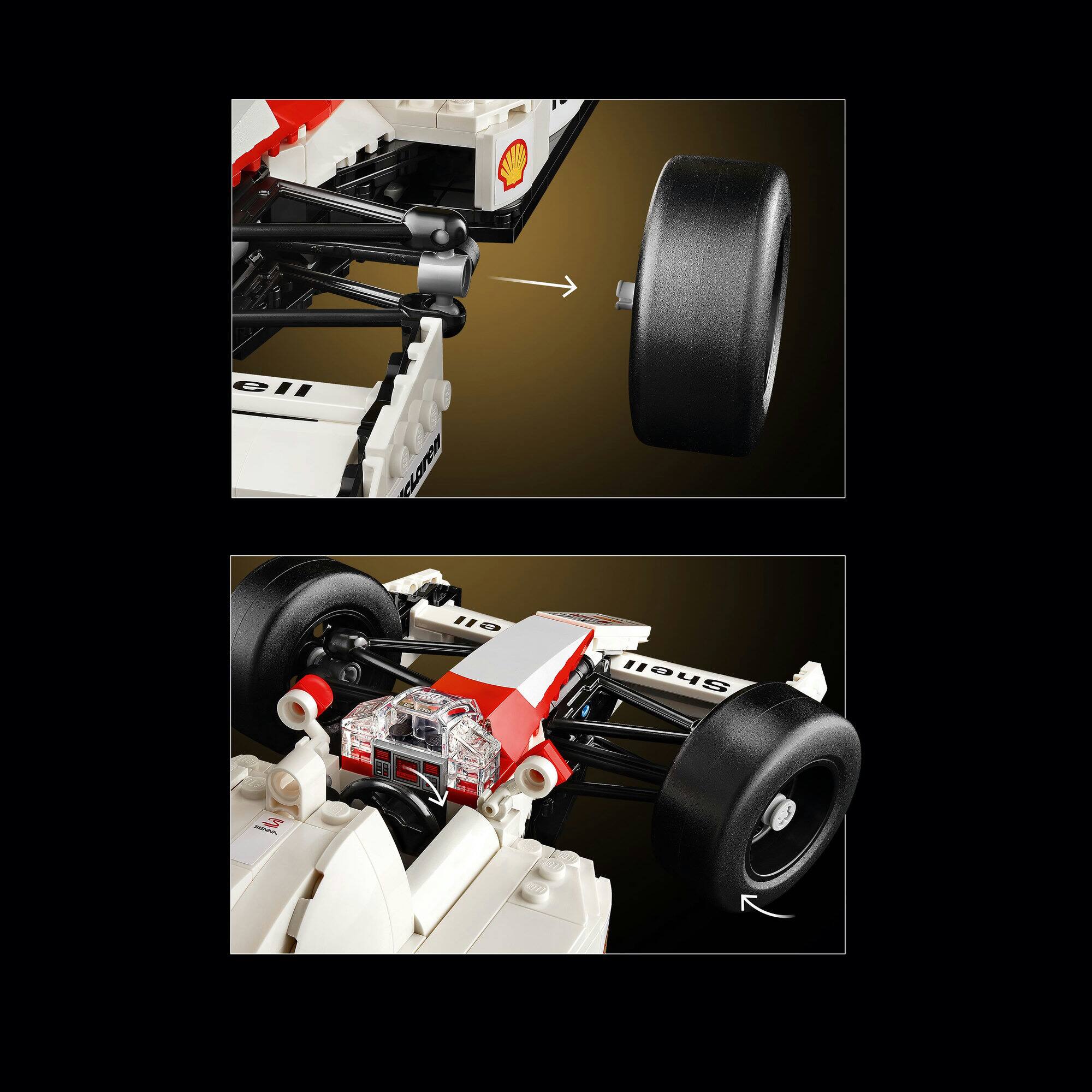 LEGO® Icons McLaren MP4/4 & Ayrton Senna Set 10330
